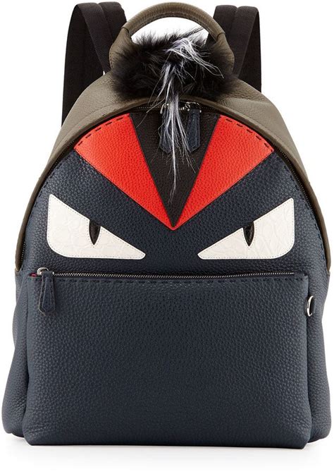 fendi backpack monster|fendi monster backpack men.